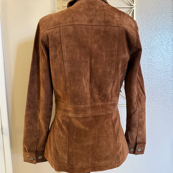 Eddie Bauer Women's Suede Jacket size  XS - Picture 5 of 7